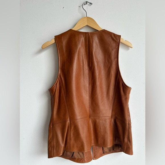 Vintage Buttery Leather Vest - Picture 6 of 6